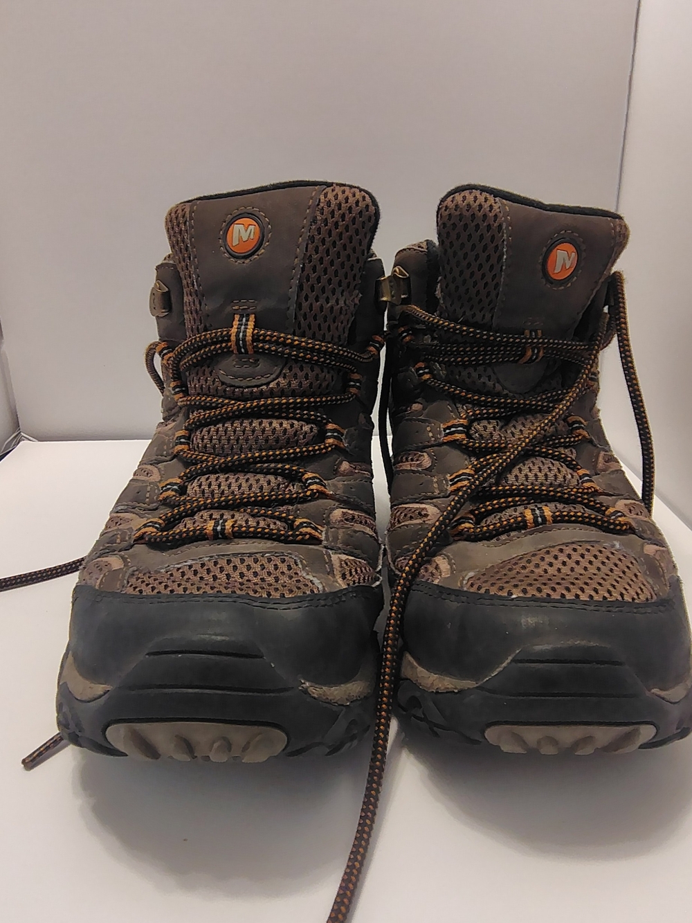 Merrell Men's Brown and Black Hiking Boots